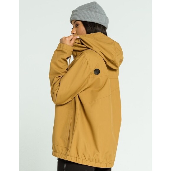 Volcom Gold Enemy Stone Jacket Size S/4-6 - Picture 2 of 6